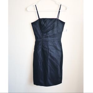 Structured little black dress